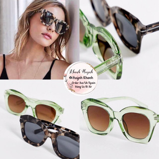 Set 2 kính cat eye sunglasses brand Uk