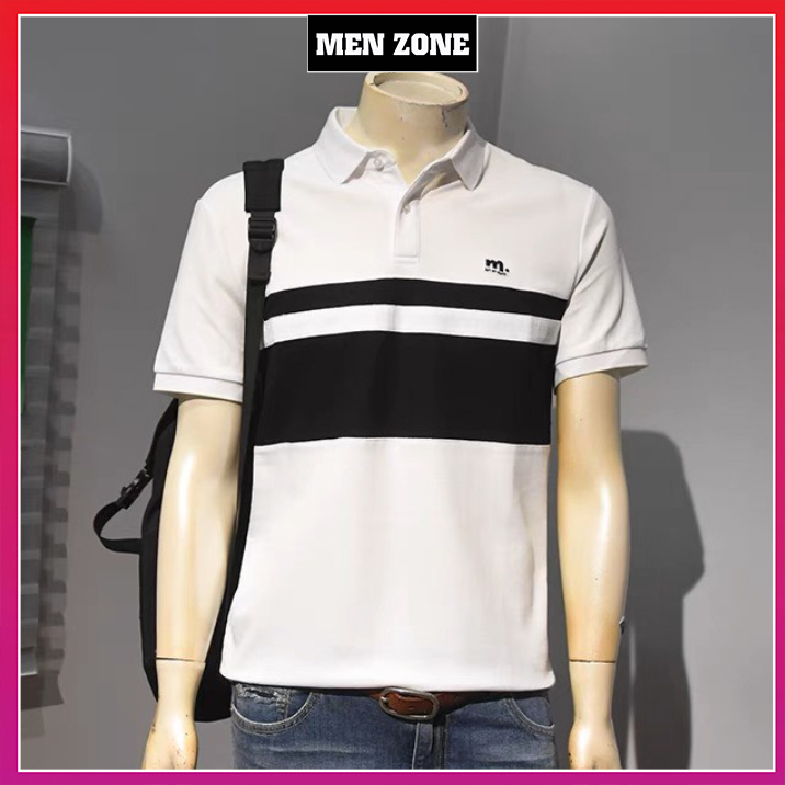 Áo Polo Nam, Áo Thun Nam Có Cổ Ngắn Tay Họa Tiết Logo [PLN]