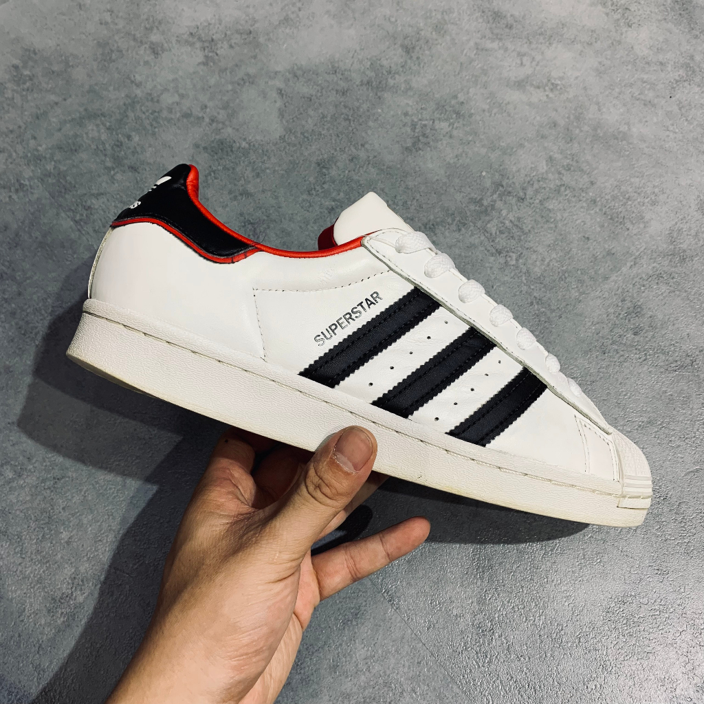 Giày 2hand adidas Superstar Valentine's Day White  FW6384 - 5993