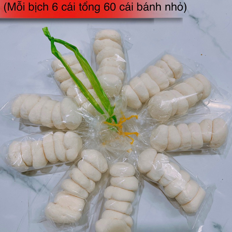 Bánh bao sữa tuổi thơ sữa trắng (1 xâu gồm 60 cái bánh) chỉ 29k