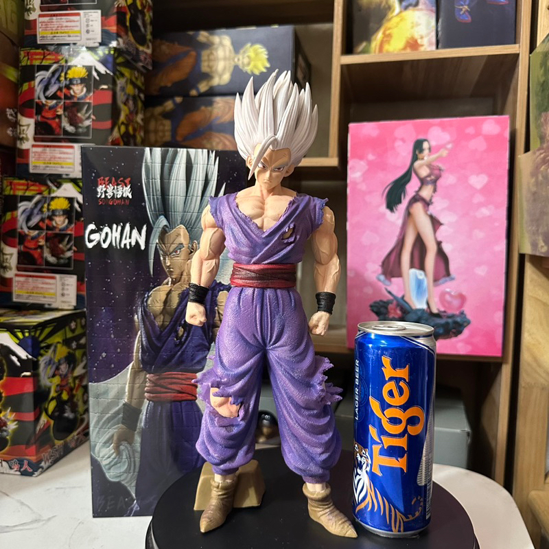 Son Gohan Beast tóc trắng đứng độc lập cao 33,5cm