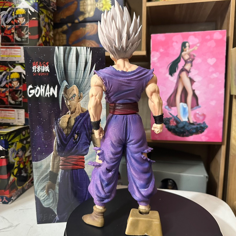Son Gohan Beast tóc trắng đứng độc lập cao 33,5cm
