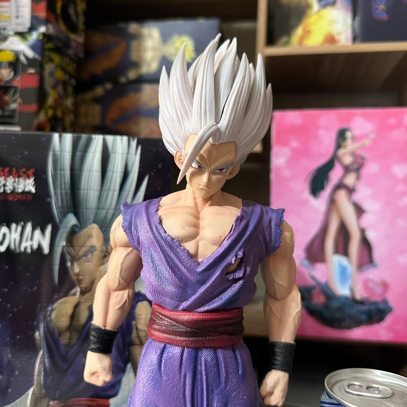 Son Gohan Beast tóc trắng đứng độc lập cao 33,5cm