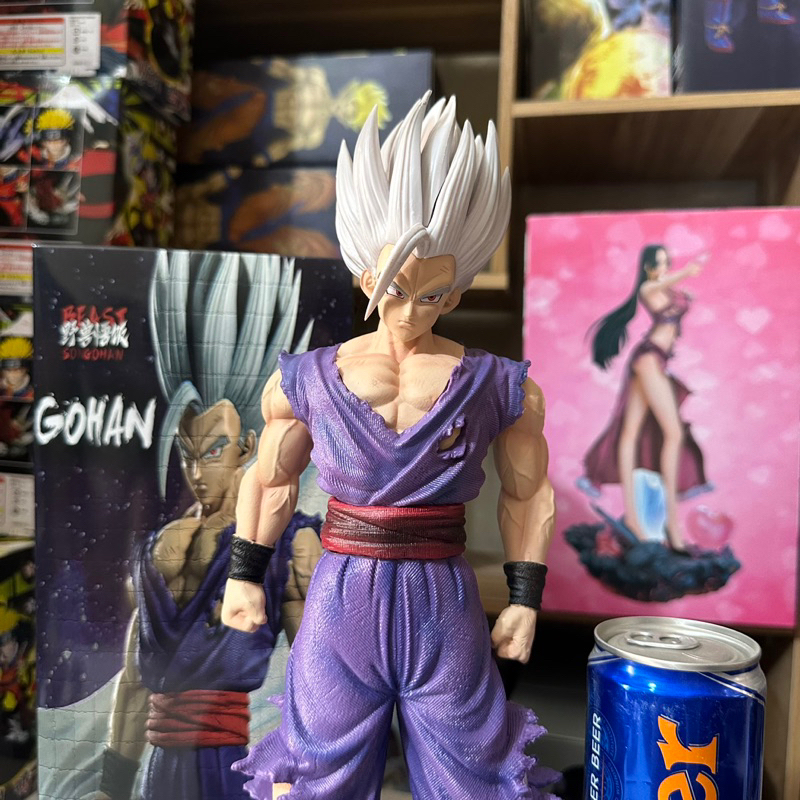 Son Gohan Beast tóc trắng đứng độc lập cao 33,5cm