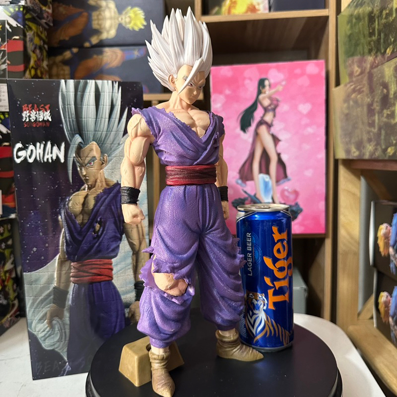 Son Gohan Beast tóc trắng đứng độc lập cao 33,5cm