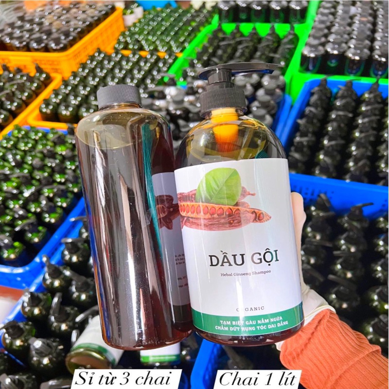 Dầu Gội Sâm Bồ Kết 1000ml Sạch gàu ngứa, Ngừa rụng tóc, Tóc chắc khoẻ, mềm mướt SỈ TỪ 3 LÍT