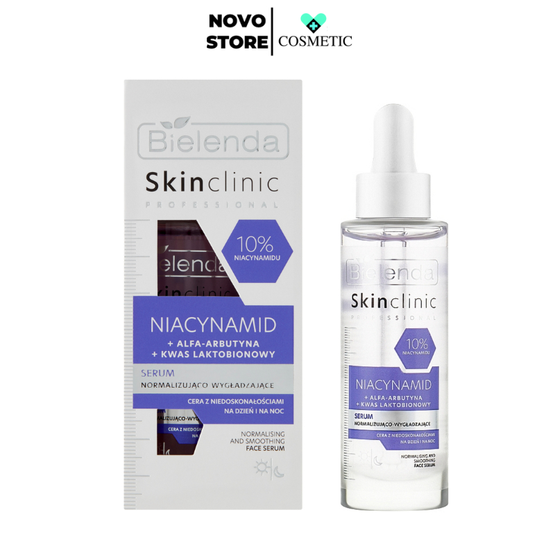 Serum Bielenda Skin Clinic Niacynamid mờ nám và làm mịn da hàng nội địa Balan