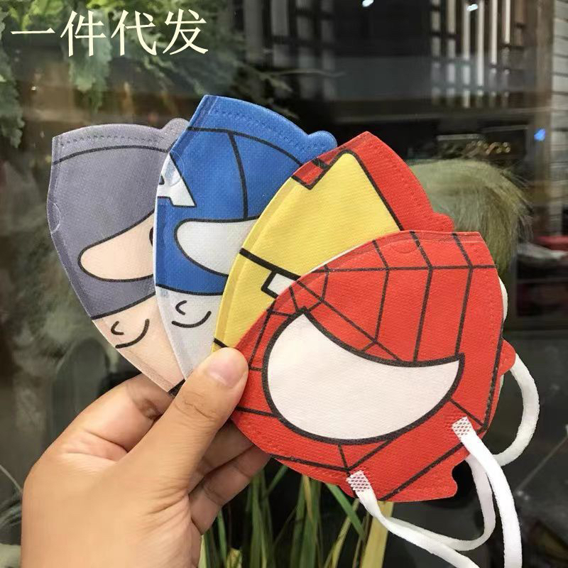 Khẩu Trang 3 Lớp Trẻ Em TOMI Hoạ Tiết Hoạt Hình Mẫu Mã Đa Dạng 027C