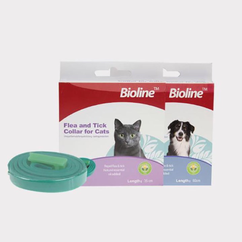Vòng cổ ngừa ve rận chó mèo Bioline