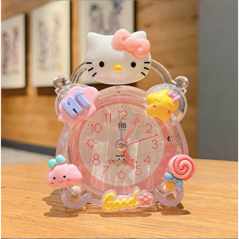 Đồng hồ báo thức để bàn, đồng hồ báo thức hình ngộ nghĩnh cho bé yêu, hình gấu, hình mèo, hình Doremon, phi hành gia.