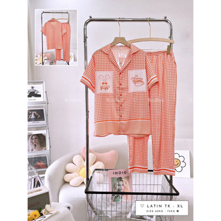 Bigsize Đồ Bộ Mặc Nhà Pijama BOO Lụa Latin/ Lụa Mango TNQD XL(60-75kg)