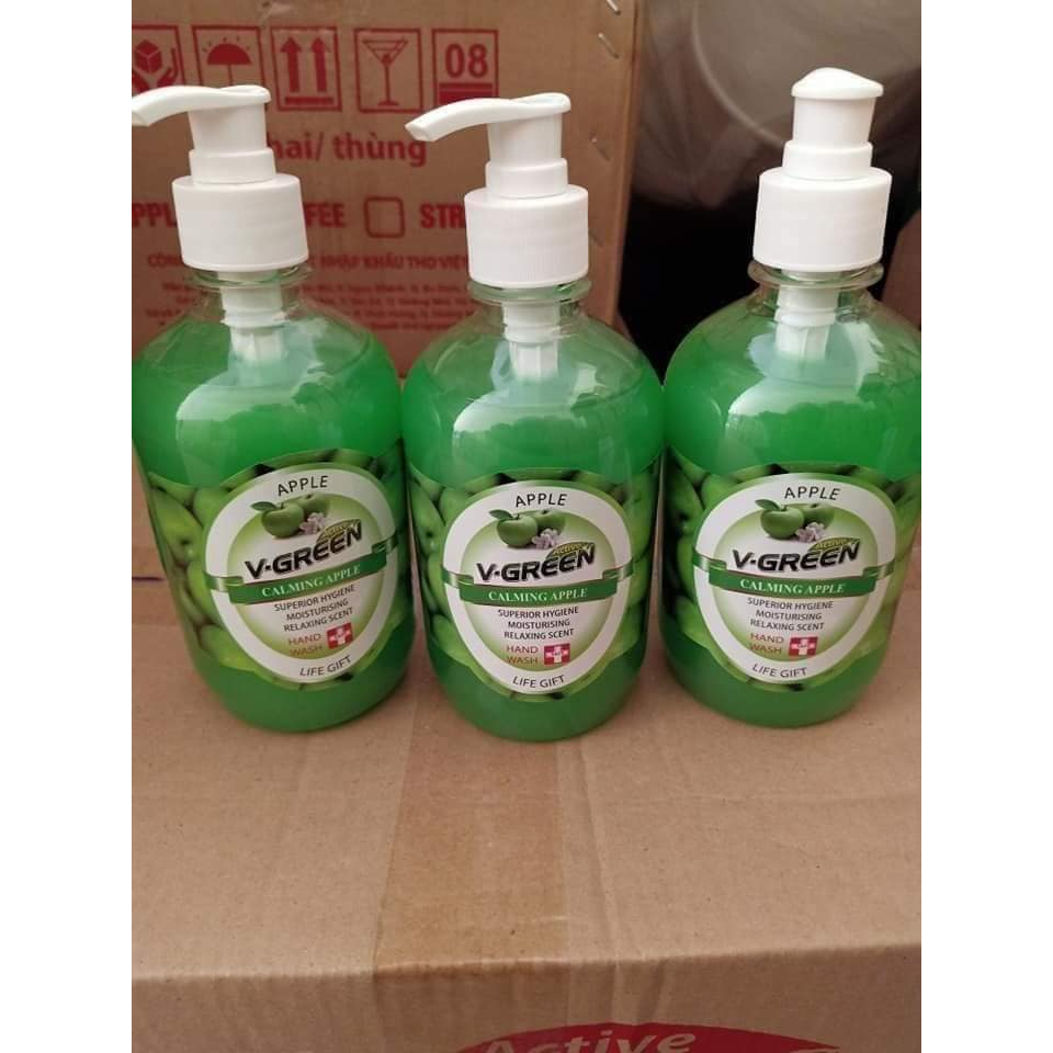 Nước rửa tay V-GREEN 500ml