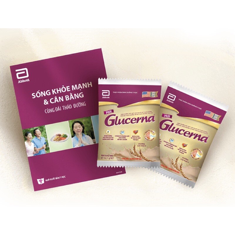 GLUCERNA GÓI 52,1g - Dinh dưỡng cho Bn đái tháo đường