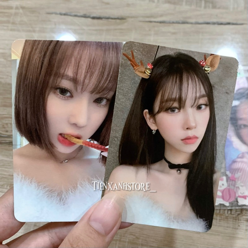 Bộ ảnh thẻ Aespa card Karina Ningning Winter Giselle