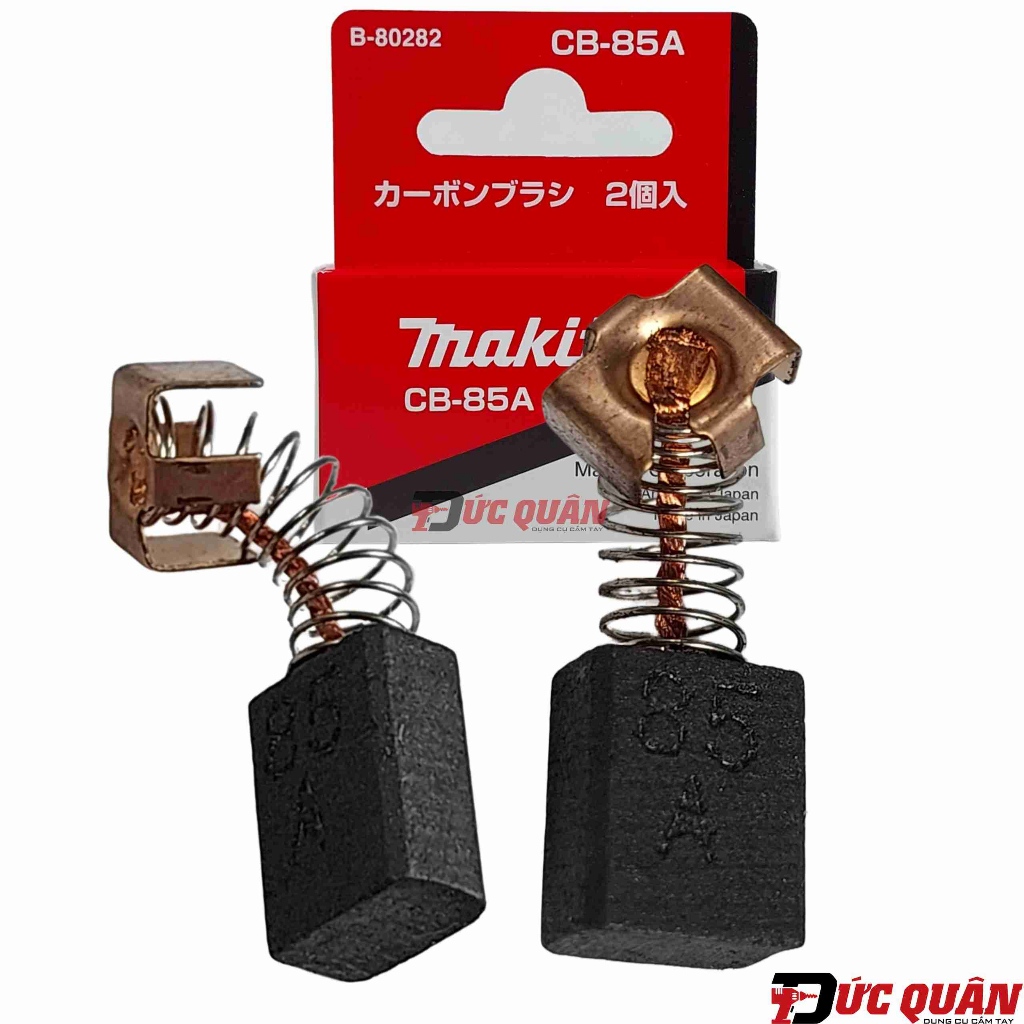 Chổi than CB-85A dùng cho máy Makita HP1630/ M0800B/ M0801B/ M6000B ( và nhiều máy coi phần mô tả )