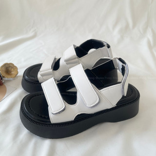 Sandal Nữ Quai Ngang Pong Shoes Đơn Giản, Dễ Thương-FULL BOX-Mã 1584