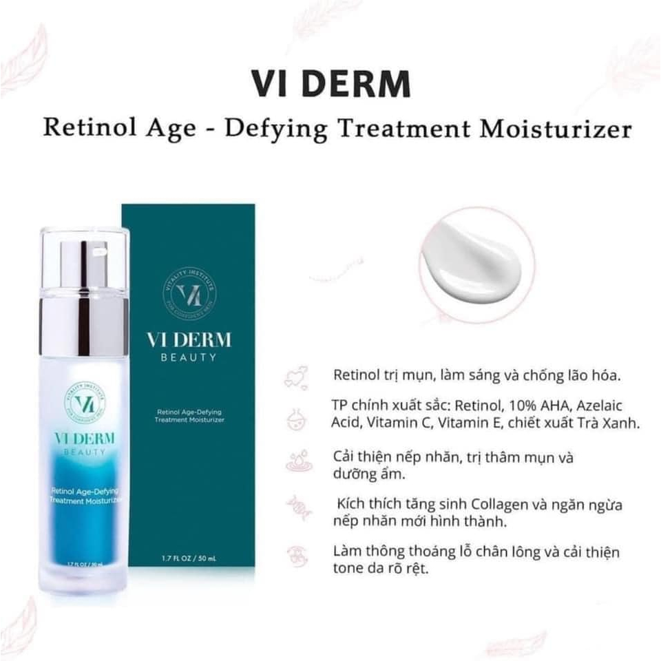 KEM TRẺ HÓA CĂNG BÓNG DA RETINOL VIDERM