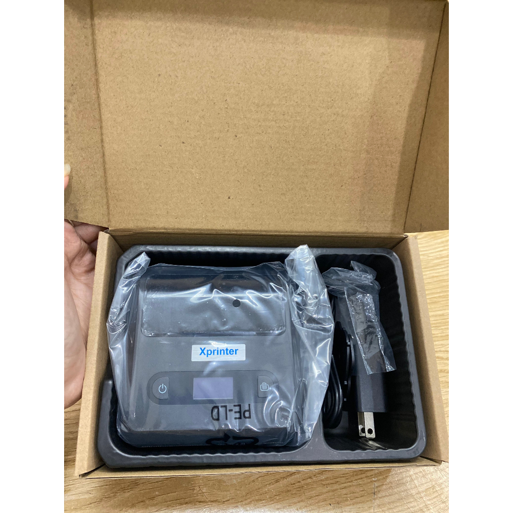 Máy in hóa đơn bill và nhãn kết nối bluetooth xprinter XP-3301B, in đơn hàng TMDT Shopee. Bản chuẩn.