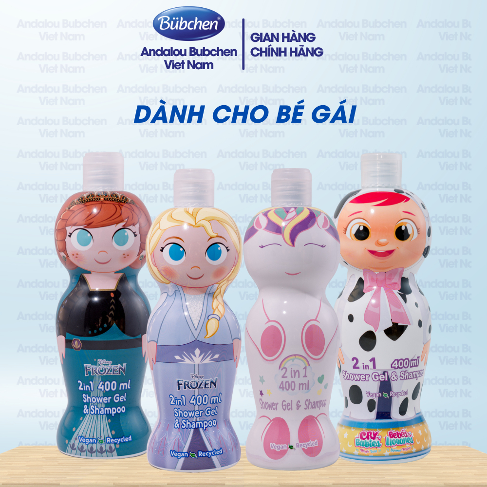 Sữa Tắm Gội Air Val Unicorn Dành Cho Bé Gái 400ml