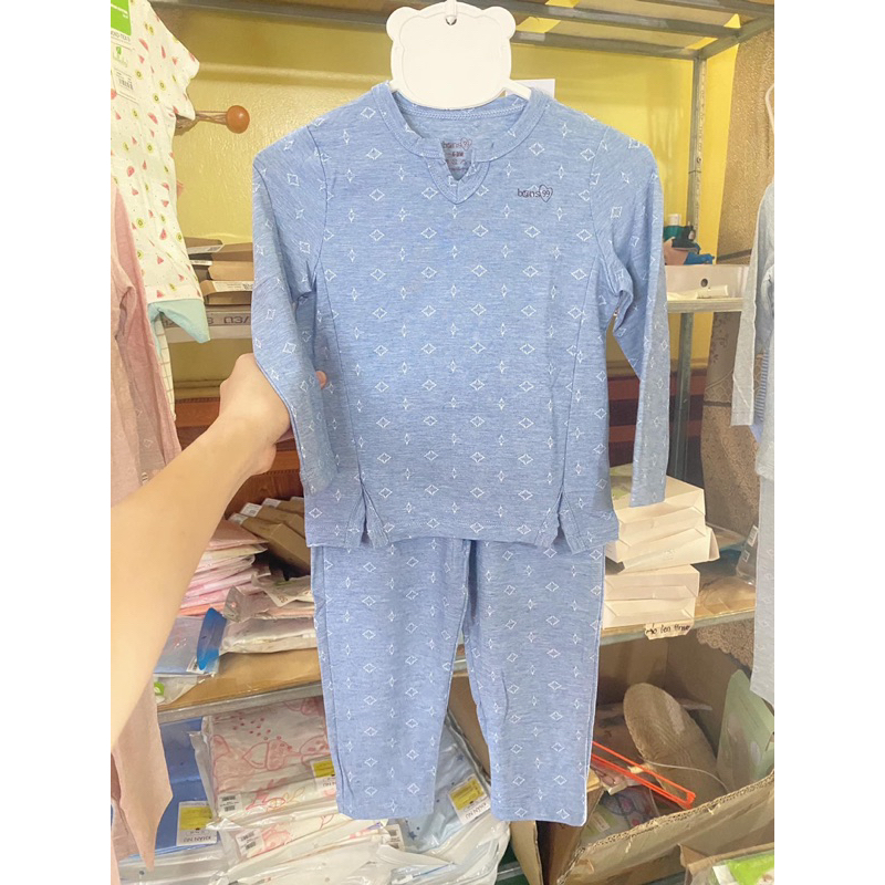 Bộ dài tay Bons99 vải sợi Modal cao cấp siêu mềm mát cho bé trai bé gái