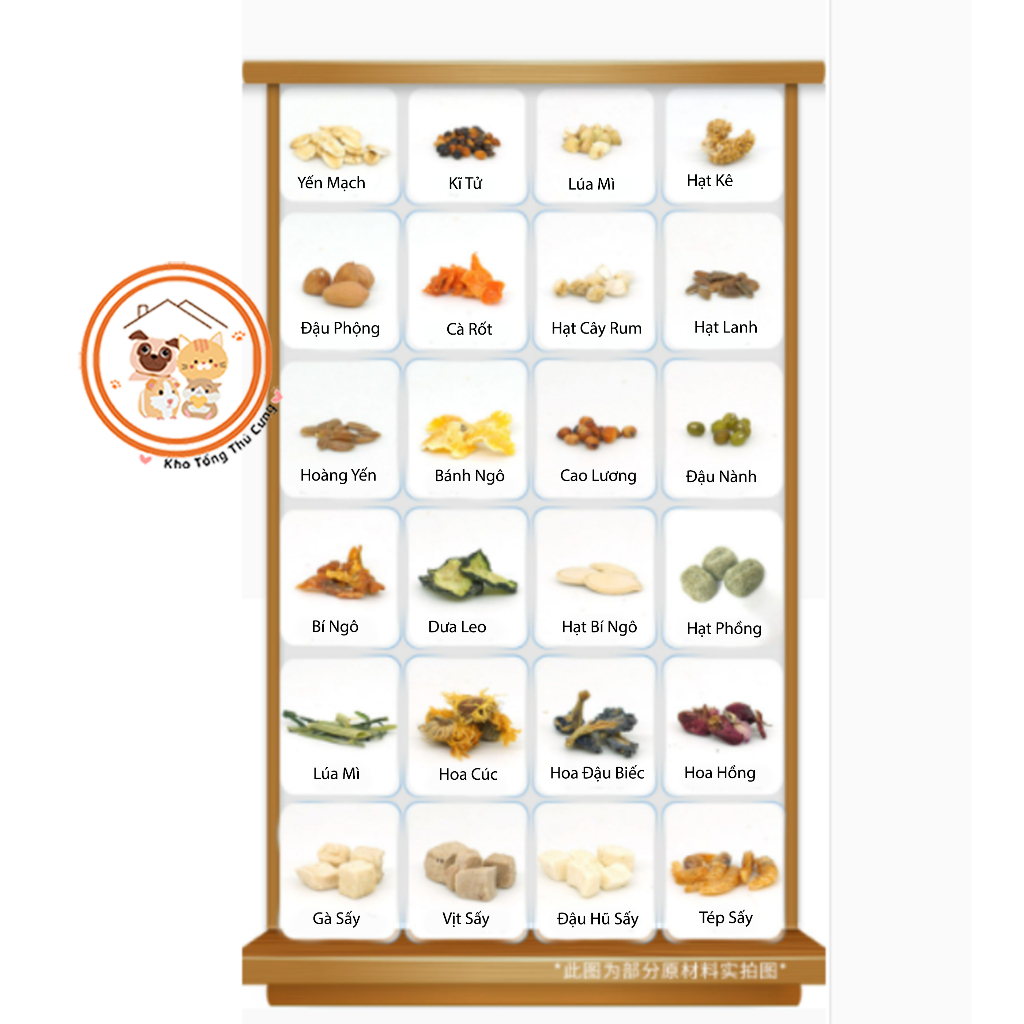 Thức ăn Eco Forest dinh dưỡng toàn diện cho chuột hamster mini,robo,campel,ww,sóc,.thành phần thơm ngon,an toàn gói 400g