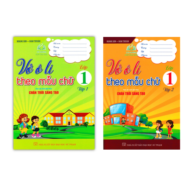 Sách Tham Khảo - Combo Vở Ô Li Theo Mẫu Chữ Lớp 1 (Bám Sát SGK Chân Trời Sáng Tạo) (Bộ 2 Cuốn) - (HA)