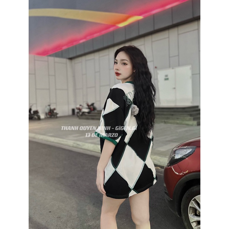 Áo phông 13DE trám viền