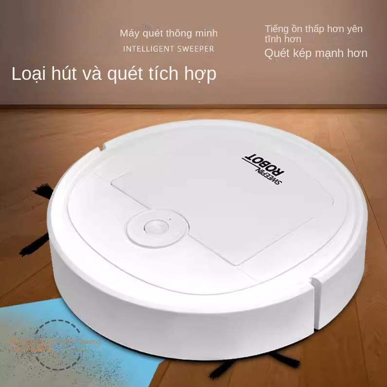 Máy quét sàn tự động hoàn toàn Máy quét sàn 3 trong 1 Robot quét nhà hoàn toàn thông minh     P026