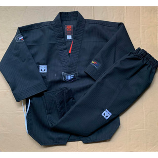 Võ phục Taekwondo Mooto full Black