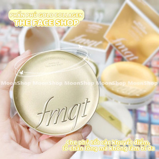 Phấn phủ Gold Collagen The Face Shop [mẫu mới 2023]
