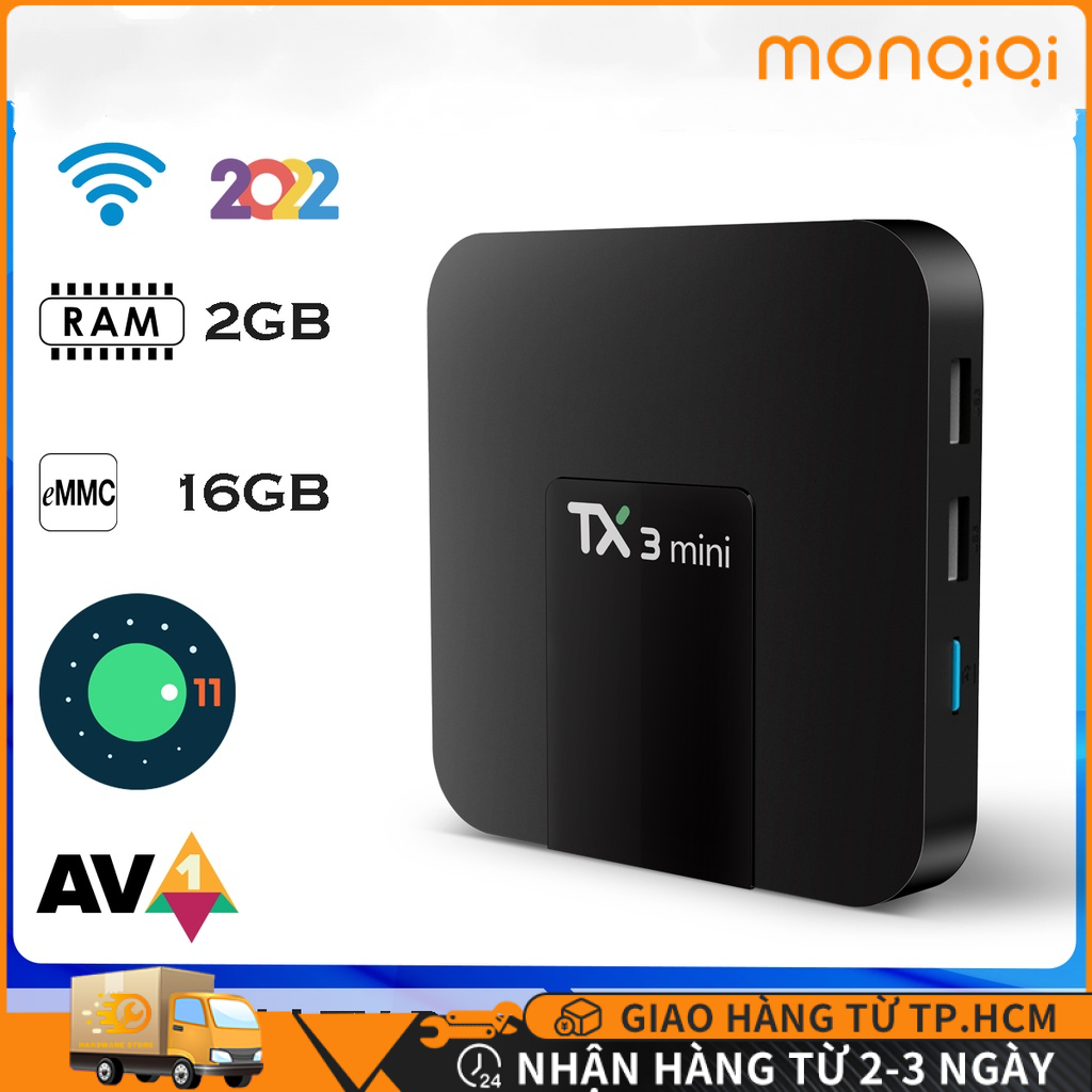 Android TV Box TX3 mini Plus 2022 - Android 11, Amlogic S905W2 RAM 2G