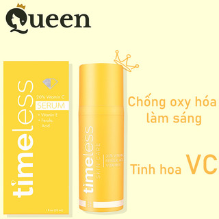 Tinh Chất Dưỡng Sáng Da Timeless 20% Vitamin C Chống oxy hóa làm sáng Tinh hoa VC