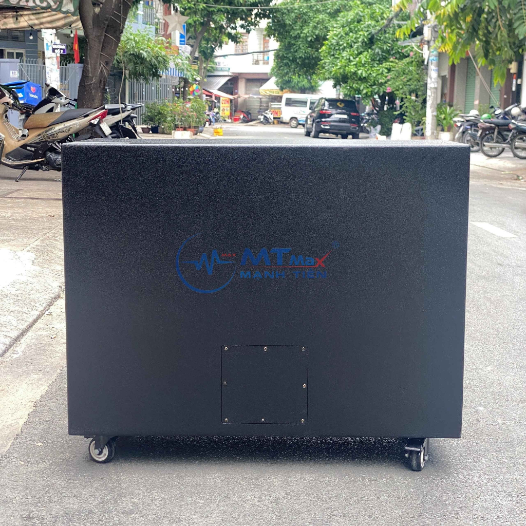 Loa Kéo AT T6800 - 2 Bass 40 Công Suất Lớn kèm 2 Micro, Phù Hợp Cho Các Chương Trình Diễn Ra Ngoài Trời