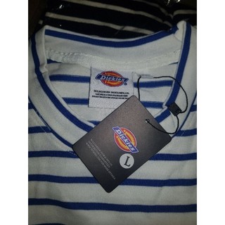 tee dickies xanh trắng