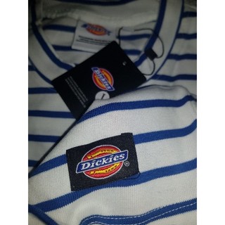 tee dickies xanh trắng