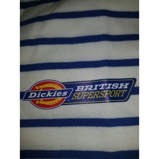 tee dickies xanh trắng