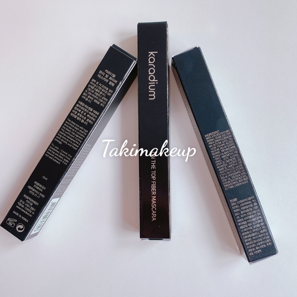 Mascara Chuốt Mi Dày Và Cong Tự Nhiên Karadium On The Top Fiber Mascara
