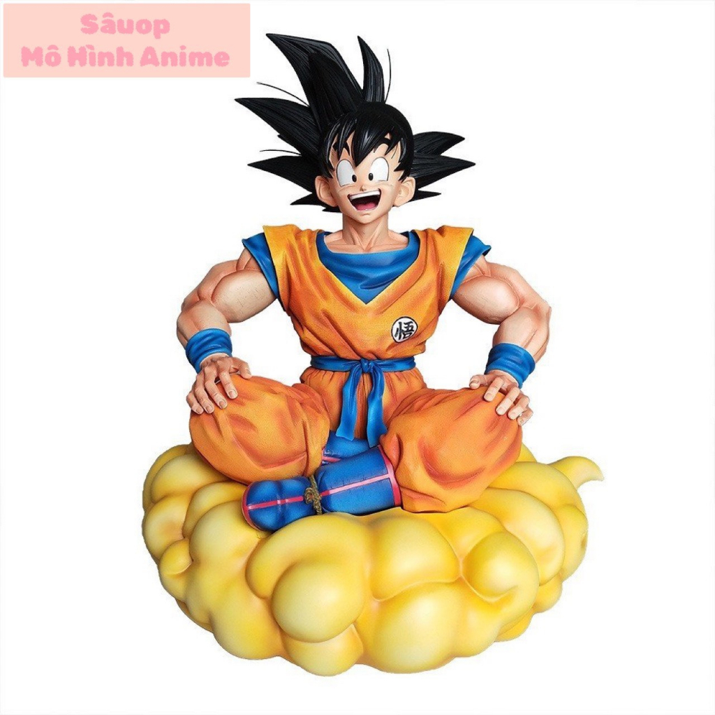 Son Goku ngồi trên cân đẩu vân siêu to, ngồi mây ngộ không