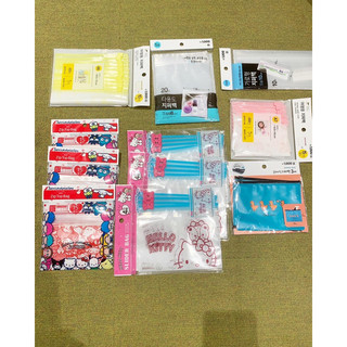 Túi zip đựng đồ vật cá nhân, tiện lợi đi du lịch x Daiso Hàn Quốc