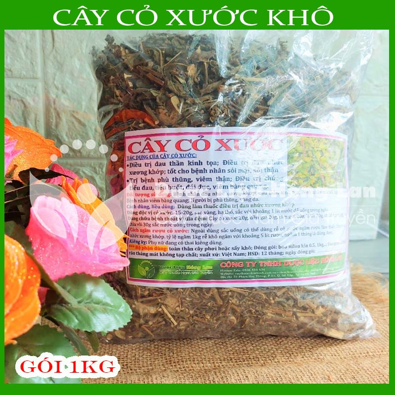 CÂY CỎ XƯỚC khô đóng gói 1kg - congtyduoclieuhonglan