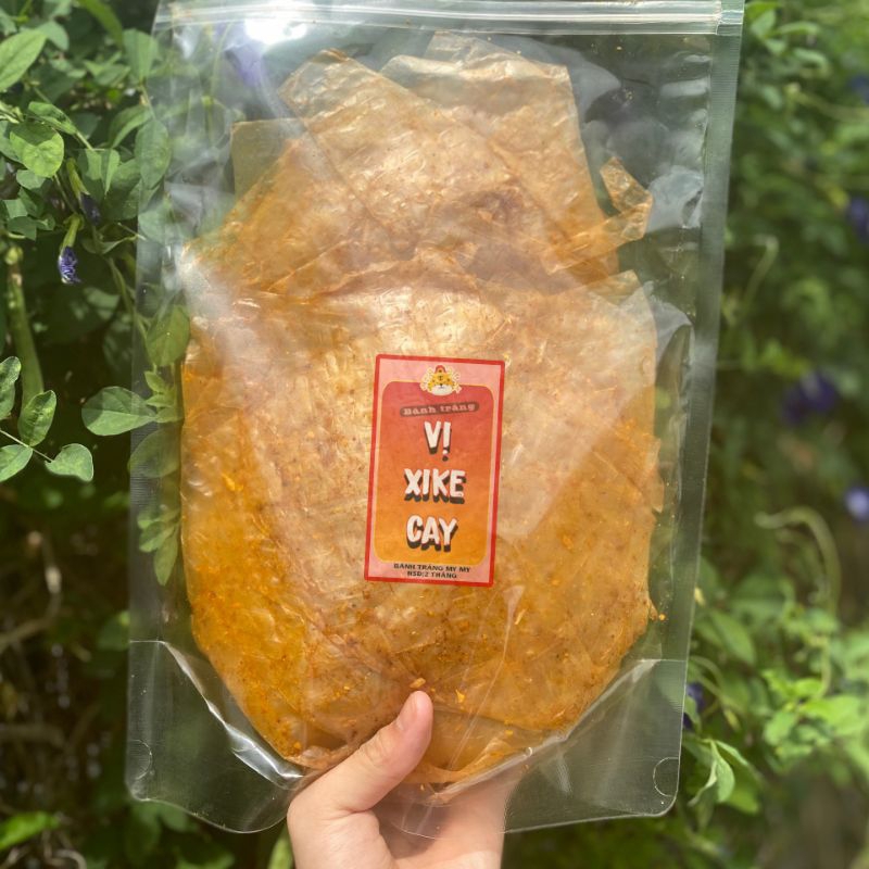 500g Bánh tráng xike cay