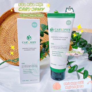 Sữa rửa mặt caryophy portulaca cleansing foam