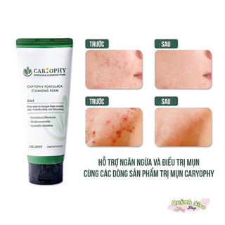 [HÀNG CTY + TEM PHỤ] SỮA RỬA MẶT CARYOPHY PORTULACA CLEANSING FOAM 150ML