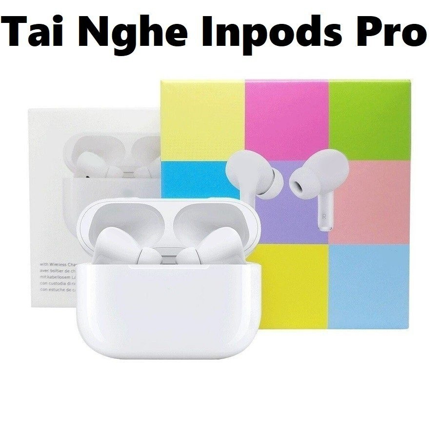 Tai nghe nhét tai bluetooth giá rẻ chính hãng Inpods Pro - I12 - Pro 4 - Inpods 12 Âm Thanh Siêu Hay Chống Ồn Cực Đỉnh