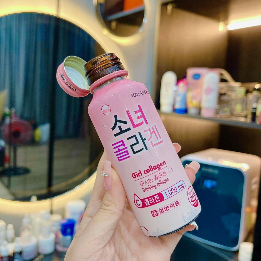 Nước Uống Girl Collagen Trẻ Hóa Da Hàn Quốc - Full Hộp