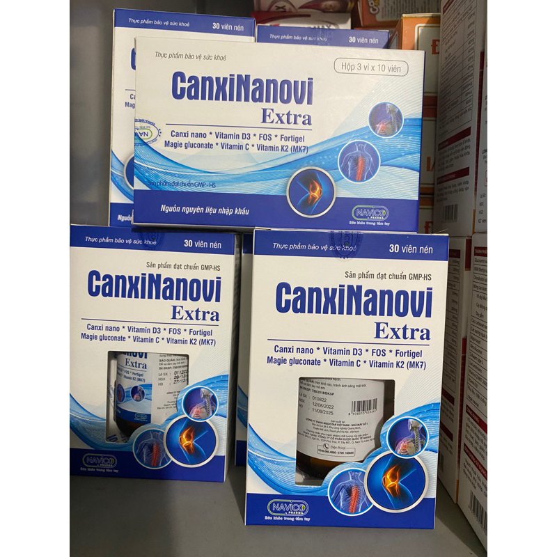 Canxi Nanovi extra không gây táo bón