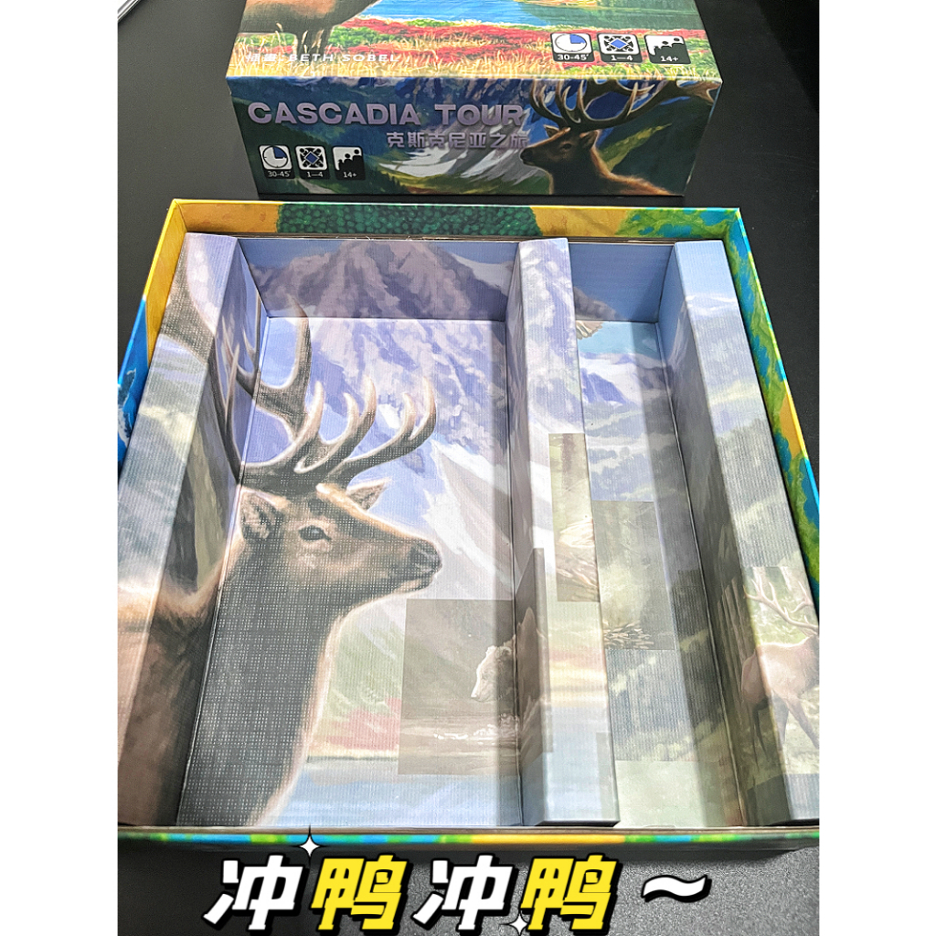 CASCADIA - Trò chơi board game xếp hình phiên bản Trung Quốc