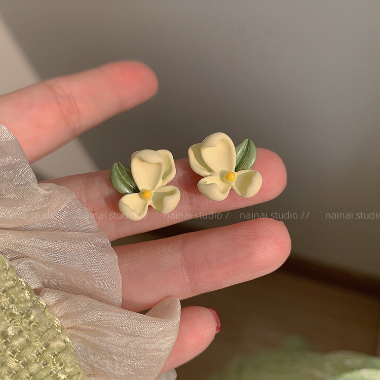 ⚡Bông Tai Hoa Phong Cách Pháp Tinh Tế Cao Cấp Cho Nữ