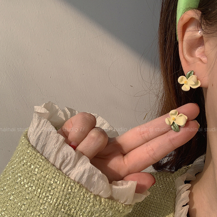 ⚡Bông Tai Hoa Phong Cách Pháp Tinh Tế Cao Cấp Cho Nữ