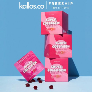 Kẹo Dẻo, Thạch Vital Beautie Super Collagen Gummy, Jelly - Kallos Vietnam